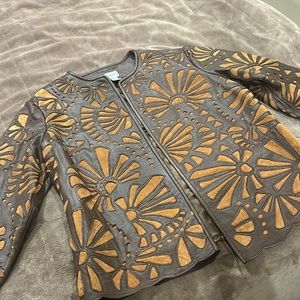 Leather Chico’s Jacket